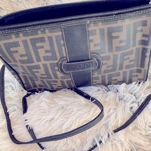 Fendi over the shoulder vintage bag